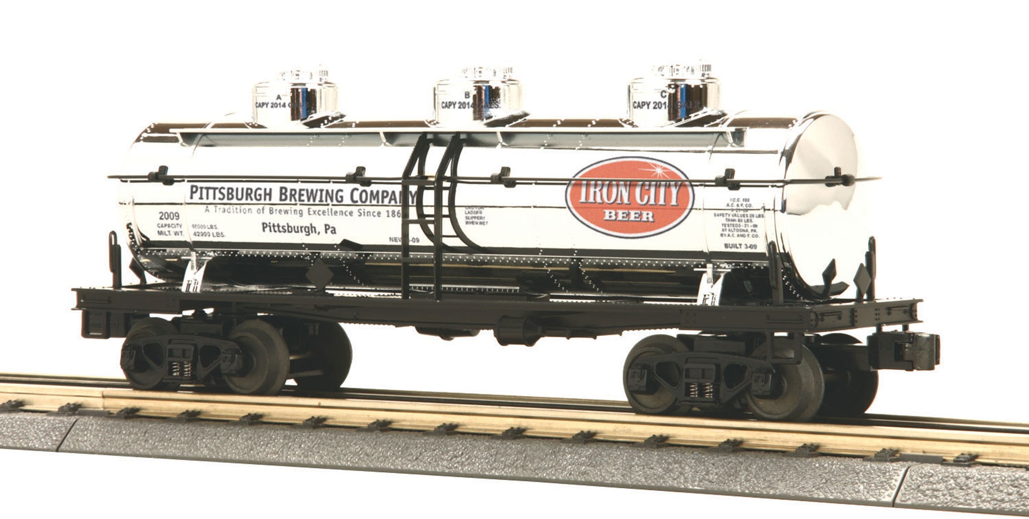 O Scale Gauge Wooden Wood Custom Model Kit 2024 Black Single Dome Tanker Car