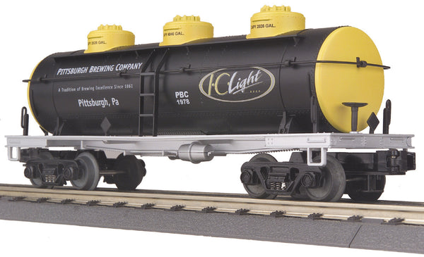 MTH Railking 30-7366 Iron City 3-Dome Tank Car No.: PBC1978. O SCALE NEW