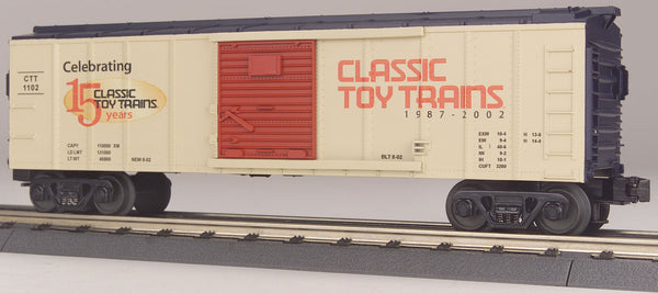 MTH 30-74050 Classic Toy Trains 15th Anniversary Boxcar AZ