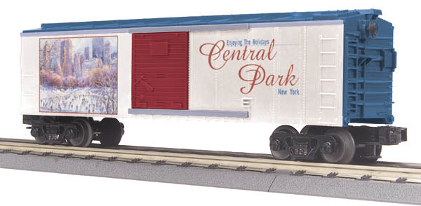 MTH 30-74132 New York Central Park Christmas Boxcar