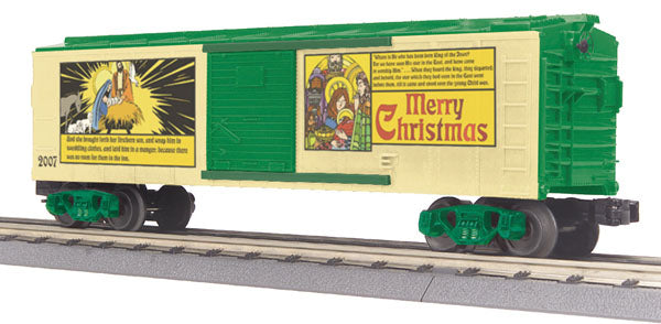 MTH 30-74442 Christmas Boxcar 2007