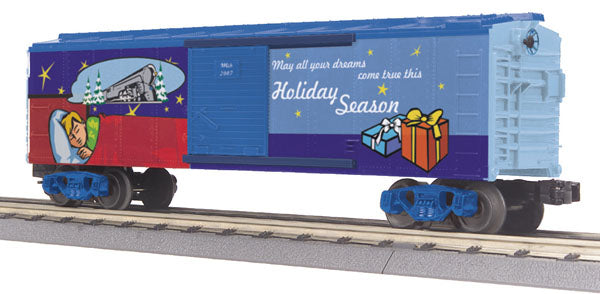 MTH 30-74443 Happy Holidays Car Box Car