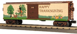 MTH 30-74495 Happy Thanksgiving Boxcar 2008