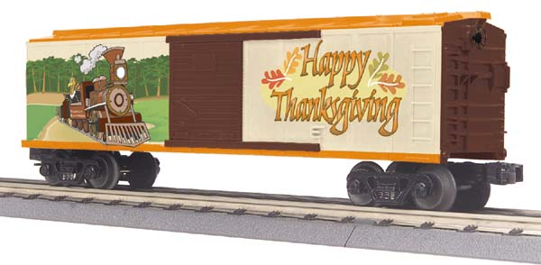 MTH 30-74533  Happy Thanksgiving Boxcar No. 2009 LIMITED SALE