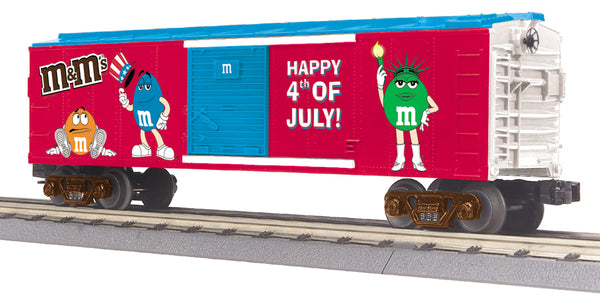 MTH 30-74598 M&M's Fourth of July Boxcar 2010