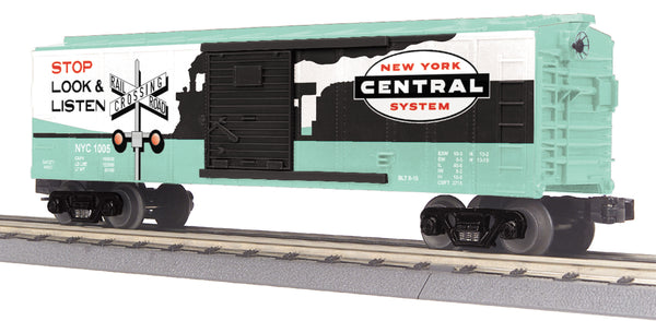 MTH 30-74827 New York Central NYC Boxcar w/Blinking LEDs - Car No. 1005