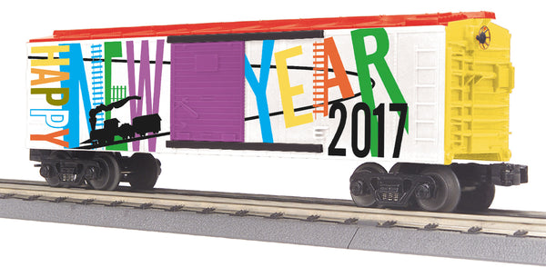 MTH 30-74844 Happy New Year 2017 Boxcar