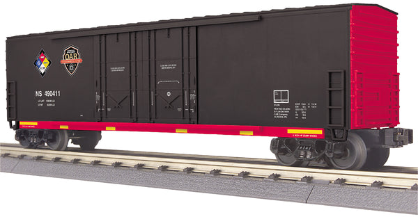 MTH 30-74874 Norfolk Southern NS First Responders Hazmat Safey Train 50' Double Door Plugged Boxcar