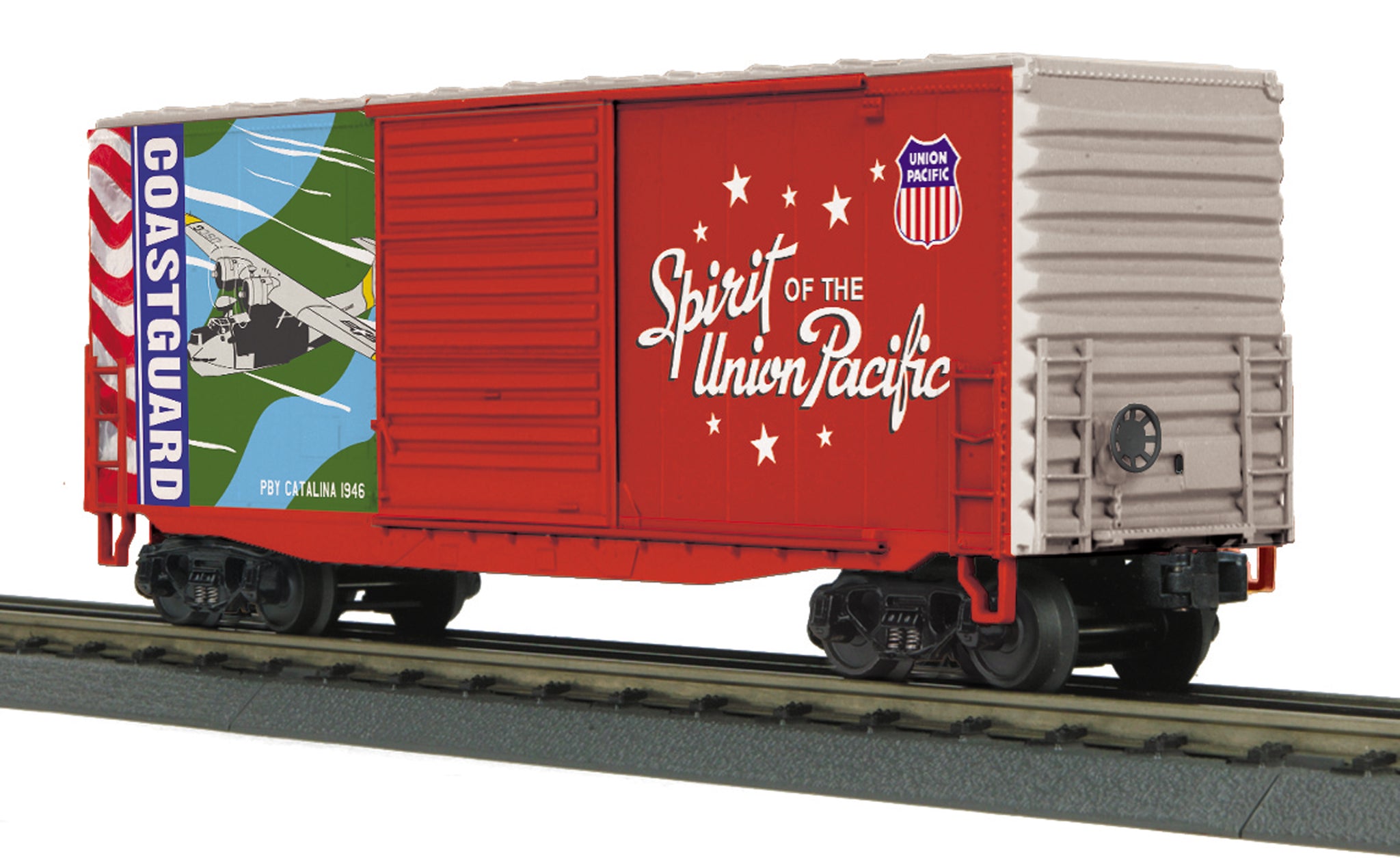 Wagon Armstrong 55’ All-Door Box Car - Échelle O 3 Rails MTH - Occasion