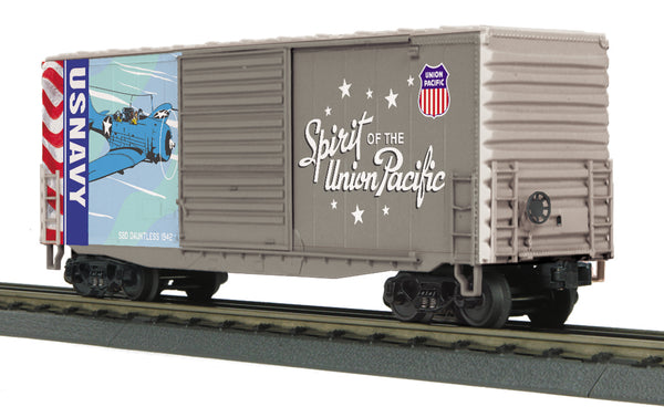 MTH 30-74925 Union Pacific UP Spirit of the Union Pacific U.S. Navy 40' High Cube Boxcar