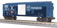 MTH Railking 30-74975 Westinghouse Boxcar with Blinking LED's #2020 O Scale NEw