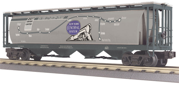 MTH 30-75177 New York Central 4-Bay Cylindrical Hopper Car O scale new