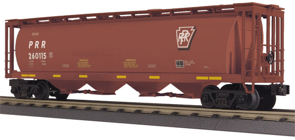 MTH 30-75522 Pennsylvania Railroad PRR 4-Bay Cylindrical Hopper Car # 260115