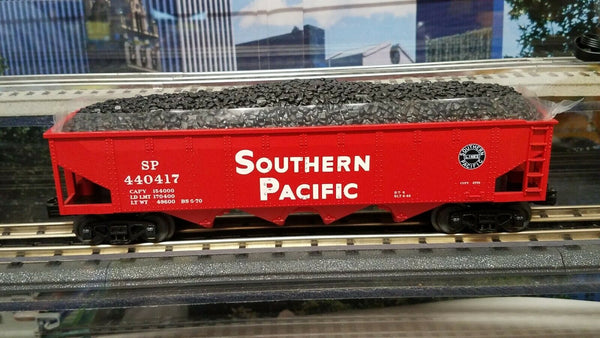 MTH 30-75574 Southern Pacific SP 4-Bay Hopper Car # 440417 Store Display o scale