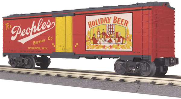 MTH 30-78009 Peoples Brewing Co. Holiday Beer Reefer Car