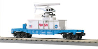 MTH 30-7940 NASA Flat Car w/Operating Helicopter