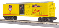 MTH 30-79644 Union Pacific UP Operating Boxcar with Signal Man