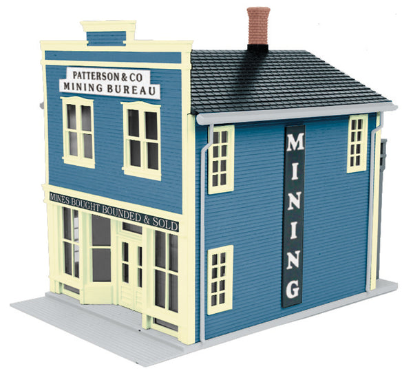 MTH 30-90275 Patterson & Company Mining Bureau 2 Story Store Front Building