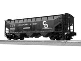 Lionel 3-16091 Lionscale Chesapeake & Ohio 3-Bay Offset Hopper