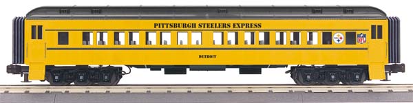 Pittsburgh Steelers Electric Train With Lighted Locomotive