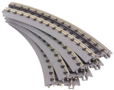 MTH 40-1002 RealTrax Solid Rail O-31 Curved Section 16 Pcs Total
