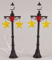 Department 56 53190 Christmas Star Street Lights (Set of 2)