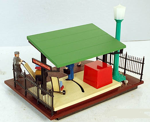 Lionel 6-12791 Animated Passenger Station Platform JK