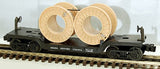 Lionel 6-16324 Pennsylvania Depressed Flatcar with Cable Reels
