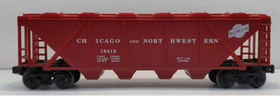 Lionel 6-16412 Chicago & North Western C&NW Covered Quad Hopper