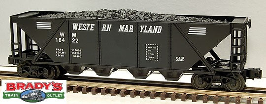 Lionel 6-16422 Western Maryland WM Quad Hopper with Coal Load #16422