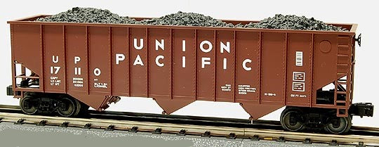 Lionel 6-17110 Union Pacific UP Three bay Hopper with Coal Load
