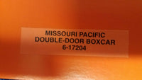 Lionel 6-17204 Missouri Pacific M.P. #17204 Double Door Boxcar