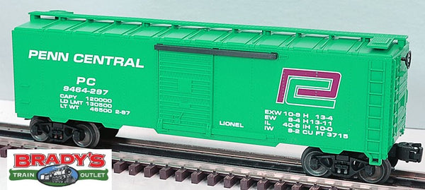 Lionel 9033 PENN CENTRAL Short Gondola Car WITH CANISTERS O-Gauge