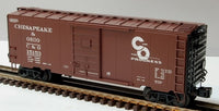Lionel 6-17296 Chesapeake & Ohio PS-1 Boxcar Maroon in color with White Letters