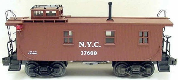 Lionel 6-17600 New York Central NYC Woodsided Caboose