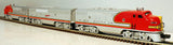 Lionel 6-18130 & 6-18134 Santa Fe 2343 F-3 Diesel ABA Set with TMCC & RailSounds