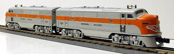 Lionel 6-18191 Western Pacific F-3 AA Diesel Engine Set With Command Control Postwar Celebration Series TMCC