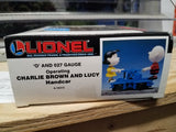 Lionel 6-18413 Charlie Brown and Lucy Peanuts Operating Hand Car