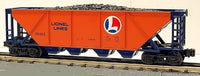 Lionel 6-19303 Lionel Lines Quad Hopper with Coal Load