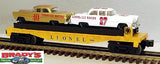 Lionel 6-19423 Lionel Flat Car with 2 Racing Stock Car