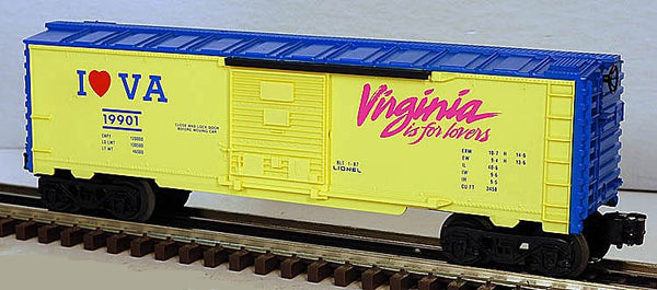 Lionel 6-19901 I Love Virginia Boxcar