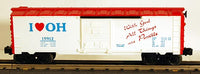 Lionel 6-19912 I Love Ohio Boxcar