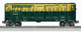 K-Line 6-22528 Chicago & Northwestern C&NW Stock Car & 6-22291 Great Northern GN Stock Car 3-Car Set