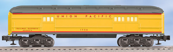 Lionel 6-25177 Union Pacific UP Baby Madison Trainsounds Baggage Car