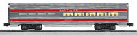 Lionel 6-25449 Santa Fe (Atchinson, Topeka and Santa Fe) ATSF 15" Aluminum Streamlined Stationsounds Diner Silver Platter "Super Chief" AWATOB Limited