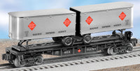 Lionel 6-26366 Railway Express Agency REA Flatcar w/trailers