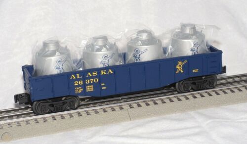 Lionel 6-26370 Alaska #26370 Gondola With Canisters
