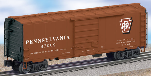Pennsylvania Boxcar Tuscan Red with white letters