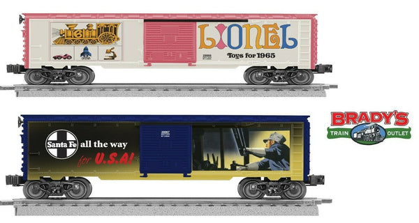 Lionel 6-29965 Lionel Art Boxcar 2-pack