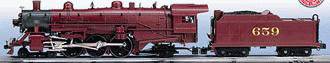 Lionel 6-31704 Chicago Alton Steam Passenger Set w/TMCC